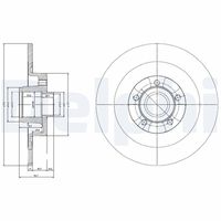 COMLINE ADC3016 - Disco de freno - Comline