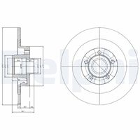 COMLINE ADC3016 - Disco de freno - Comline