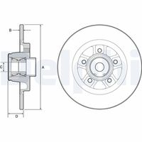 COMLINE ADC3009 - Disco de freno - Comline
