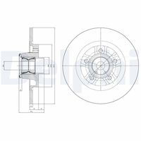 COMLINE ADC3029 - Disco de freno - Comline