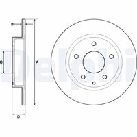 COMLINE ADC5192V - Disco de freno - COATED