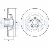 COMLINE ADC3020 - Disco de freno - Comline