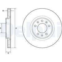 COMLINE ADC2848V - Disco de freno - COATED