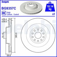 COMLINE ADC5189V - Disco de freno - Comline