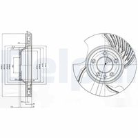 COMLINE ADC1459V - Disco de freno - Comline