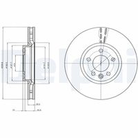 COMLINE ADC2610V - Disco de freno - COATED