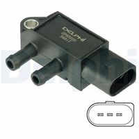 DELPHI DPS00020 - Sensor, presión gas de escape