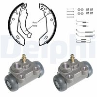 DELPHI KP826 - Juego de zapatas de frenos