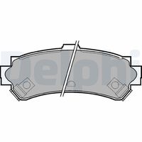 DELPHI LP1012 - Juego de pastillas de freno