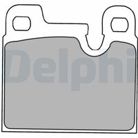 DELPHI LP1230 - Juego de pastillas de freno