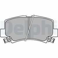DELPHI LP1439 - Juego de pastillas de freno