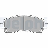 DELPHI LP1545 - Juego de pastillas de freno
