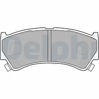 DELPHI LP1548 - Juego de pastillas de freno