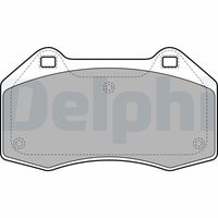 DELPHI LP1940 - Juego de pastillas de freno