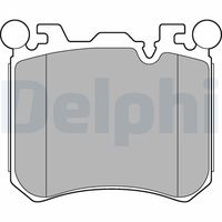 DELPHI LP2287 - Juego de pastillas de freno