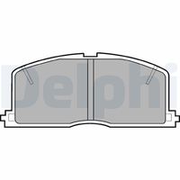 DELPHI LP460 - Juego de pastillas de freno