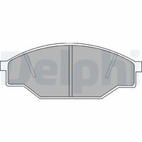 DELPHI LP538 - Juego de pastillas de freno