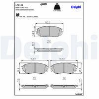 COMLINE CBP33297 - Juego de pastillas de freno