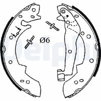 DELPHI LS1633 - Juego de zapatas de frenos