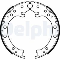 BREMBO S28517 - Juego de zapatas de frenos, freno de estacionamiento - ESSENTIAL LINE