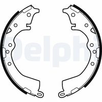 BOSCH 0986487744 - Juego de zapatas de frenos