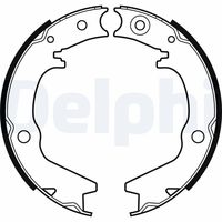 DELPHI LS1705 - Juego de zapatas de frenos