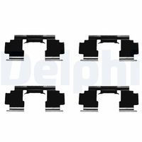 DELPHI LX0301 - Kit de accesorios, pastillas de frenos