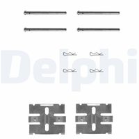 DELPHI LP15 - Juego de pastillas de freno