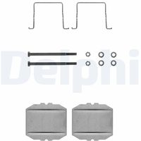 DELPHI LX0122 - Kit de accesorios, pastillas de frenos