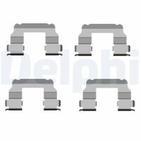 DELPHI LX0456 - Kit de accesorios, pastillas de frenos
