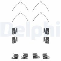 DELPHI LX0266 - Kit de accesorios, pastillas de frenos
