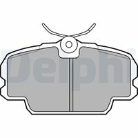 DELPHI LP455 - Juego de pastillas de freno