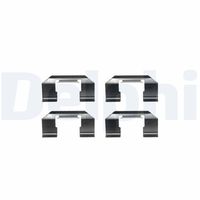 DELPHI LX0232 - Kit de accesorios, pastillas de frenos