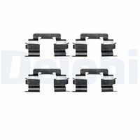 DELPHI LX0311 - Kit de accesorios, pastillas de frenos