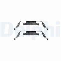 DELPHI LX0331 - Kit de accesorios, pastillas de frenos