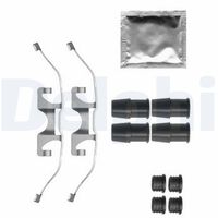 DELPHI LX0236 - Kit de accesorios, pastillas de frenos