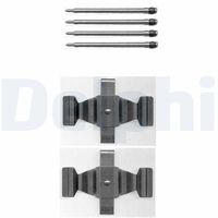 DELPHI LX0398 - Kit de accesorios, pastillas de frenos