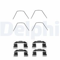 DELPHI LX0421 - Kit de accesorios, pastillas de frenos