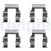 DELPHI LX0367 - Kit de accesorios, pastillas de frenos