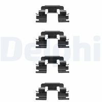DELPHI LX0381 - Kit de accesorios, pastillas de frenos