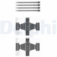 DELPHI LX0464 - Kit de accesorios, pastillas de frenos