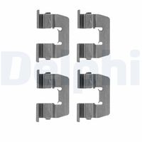 DELPHI LX0511 - Kit de accesorios, pastillas de frenos