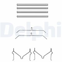 DELPHI LX0470 - Kit de accesorios, pastillas de frenos