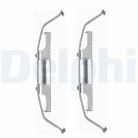 DELPHI LX0465 - Kit de accesorios, pastillas de frenos