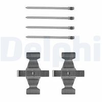 DELPHI LX0546 - Kit de accesorios, pastillas de frenos