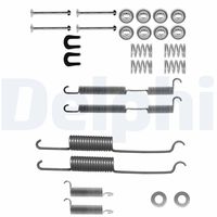 DELPHI LY1092 - Juego de accesorios, zapatas de freno