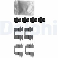 DELPHI LX0171 - Kit de accesorios, pastillas de frenos