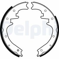 DELPHI LS1872 - Juego de zapatas de frenos