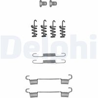 DELPHI LY1358 - Juego de accesorios, zapatas de freno de estacionamiento