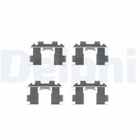DELPHI LX0303 - Kit de accesorios, pastillas de frenos